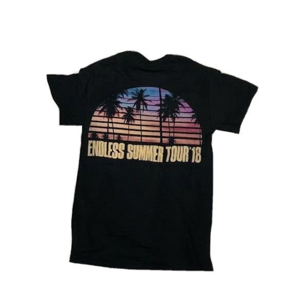 G-EAZY LIL UZI VERY The Endless Summer 2018 Tour Palm Small T-shirt Rap Hip Hop - Picture 1 of 3